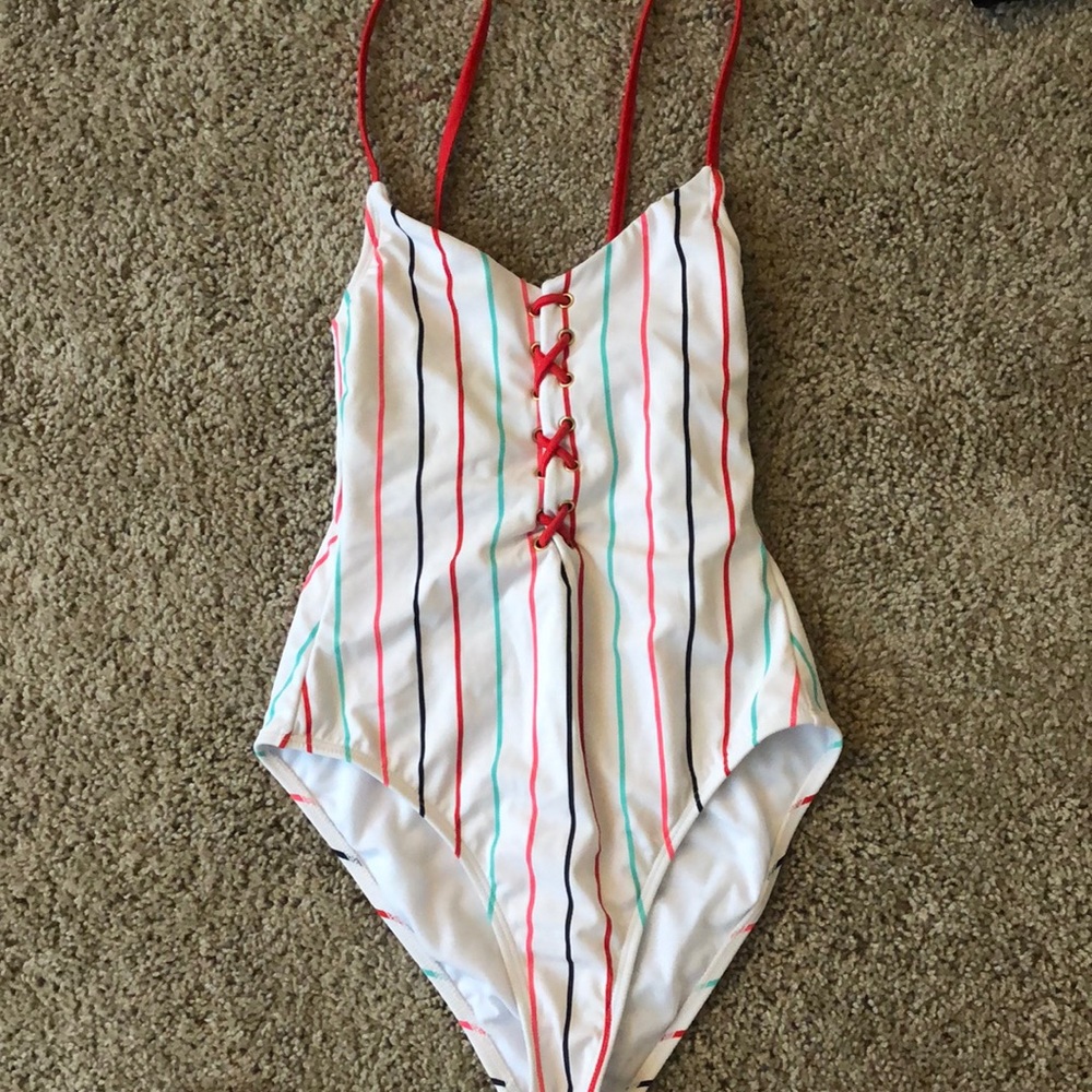 One piece swim suit !!